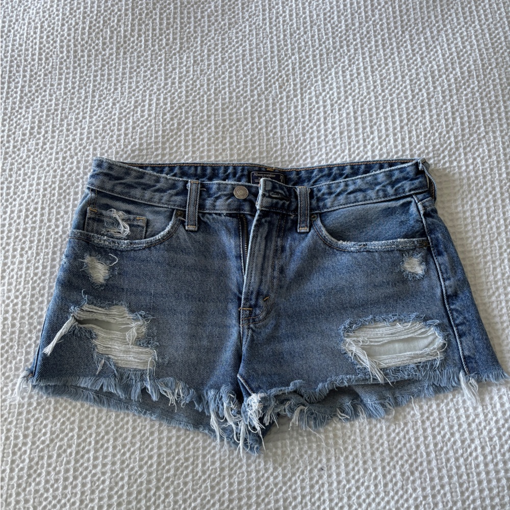 Abercrombie & Fitch Low Rise Jean Shorts